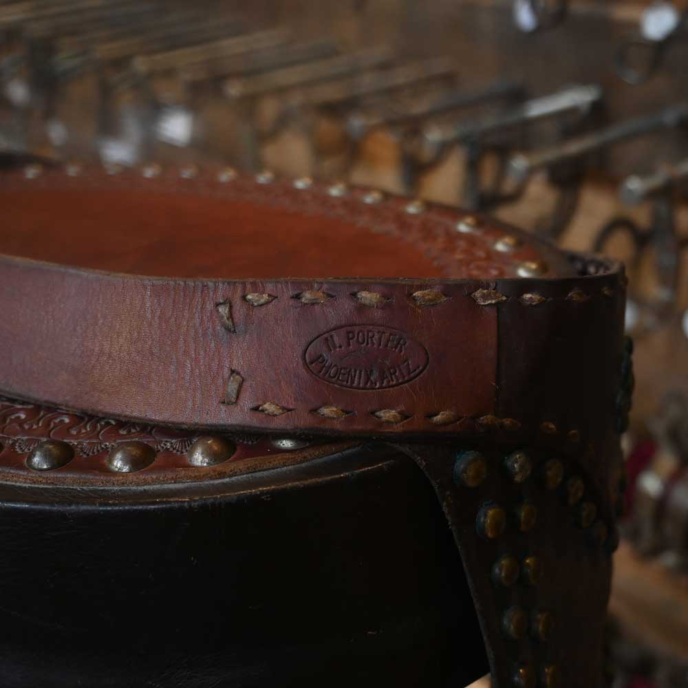 N. Porter Vintage Leather Cowboy Chaps - Image 5
