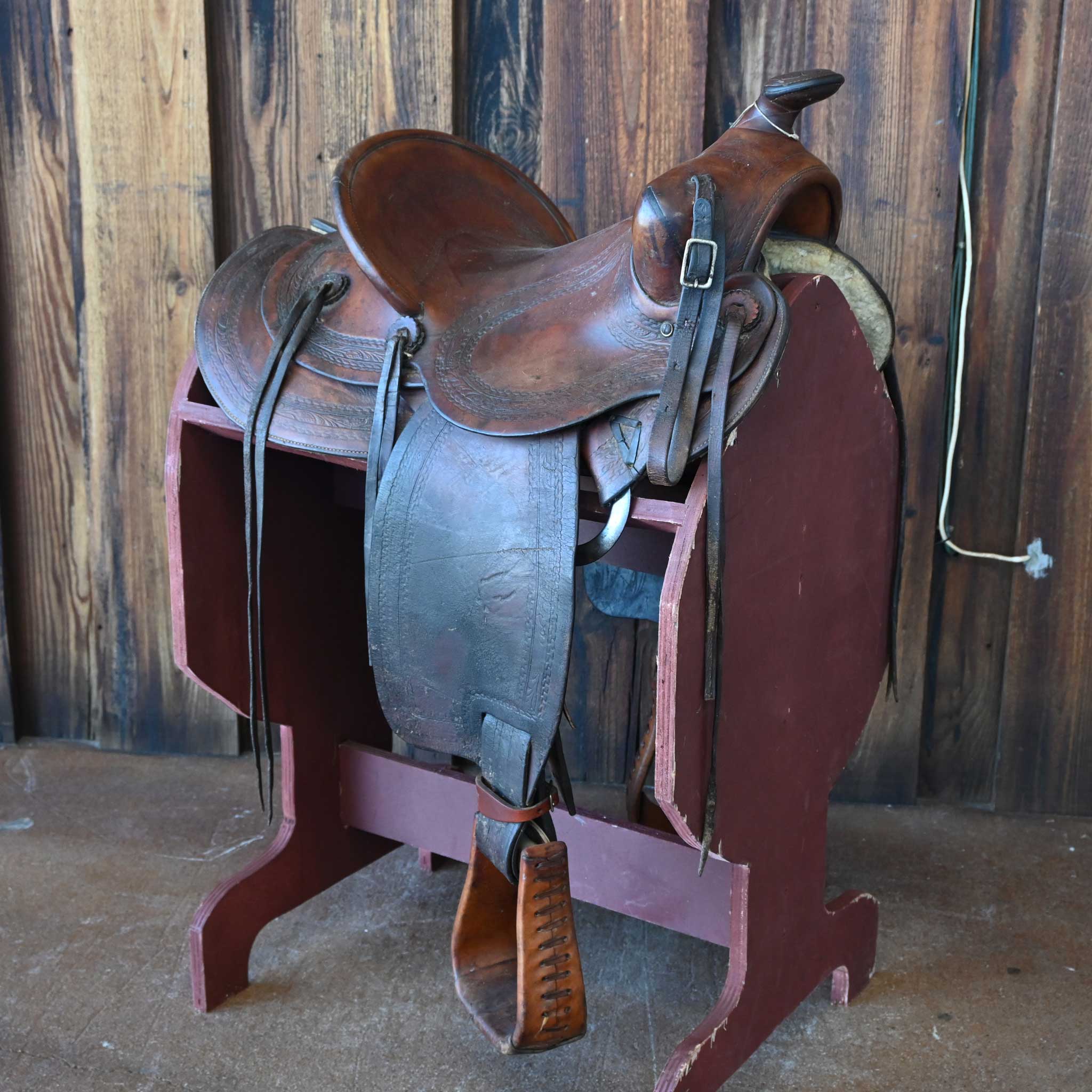 Vintage Lichtenberger Ferguson Saddle