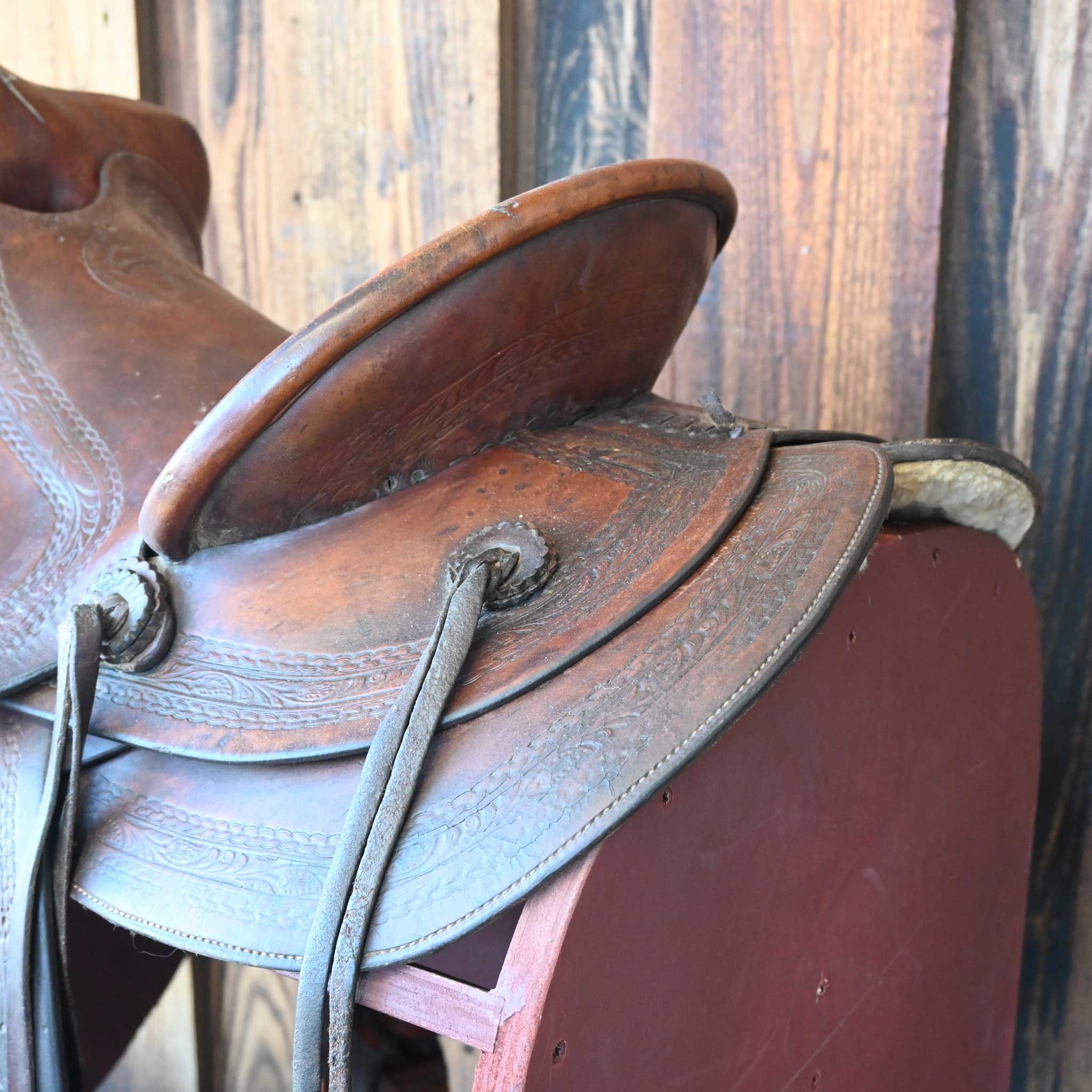 Vintage Lichtenberger Ferguson Saddle - Image 5