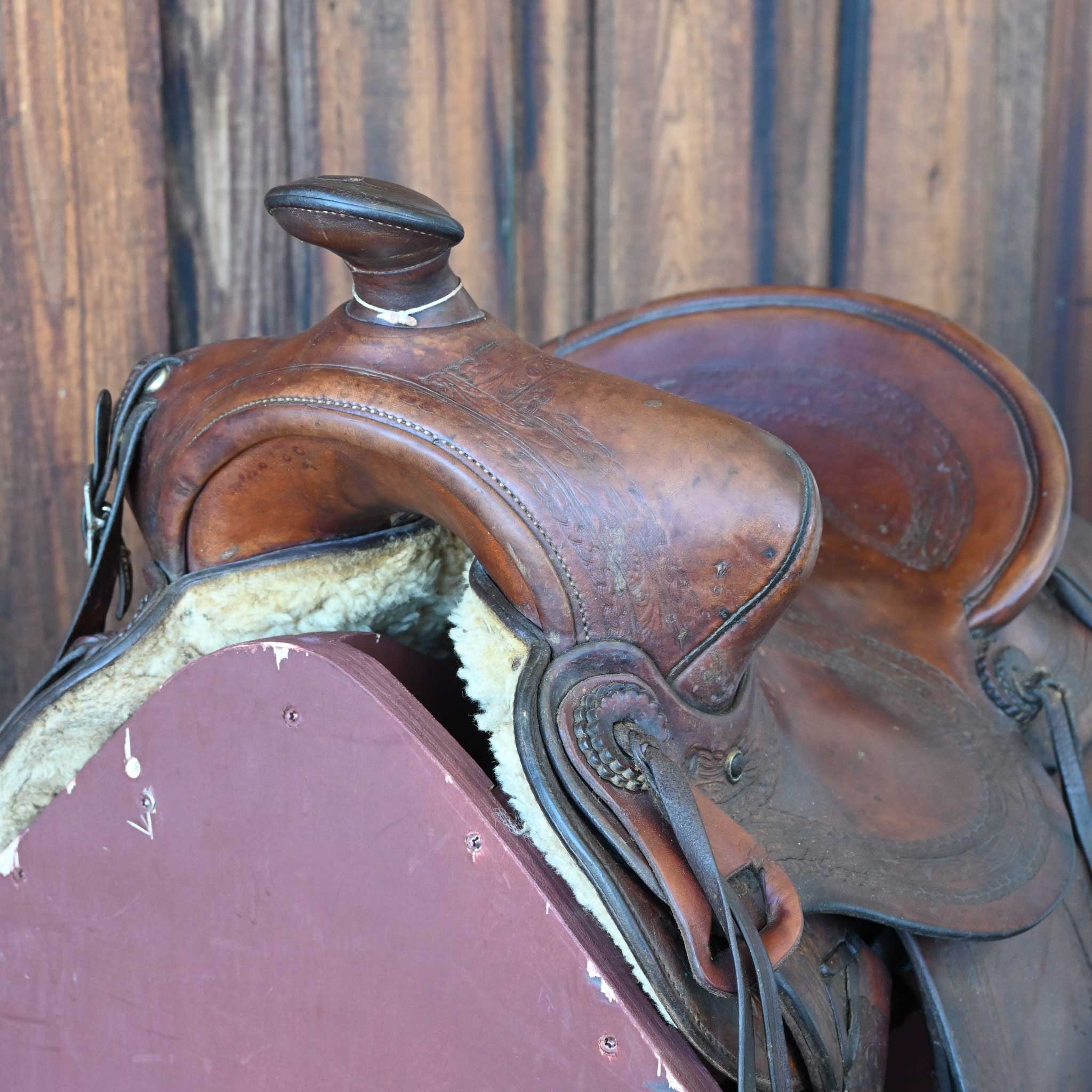 Vintage Lichtenberger Ferguson Saddle - Image 6