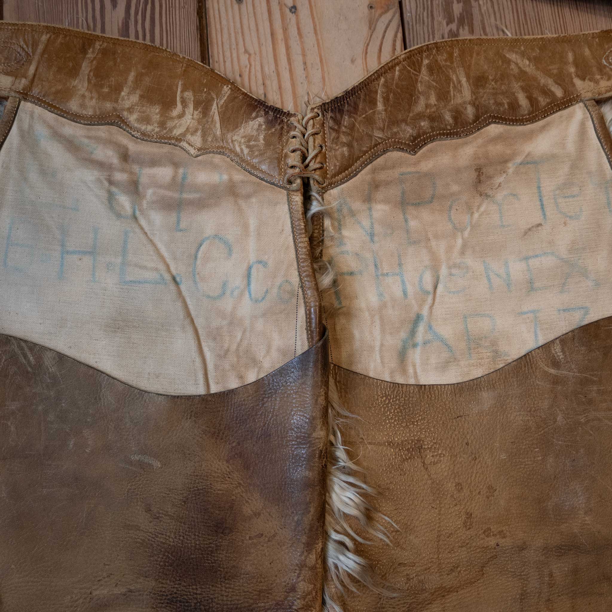 Vintage N. Porter of Phoenix, Az. Wooly Chaps - Image 3