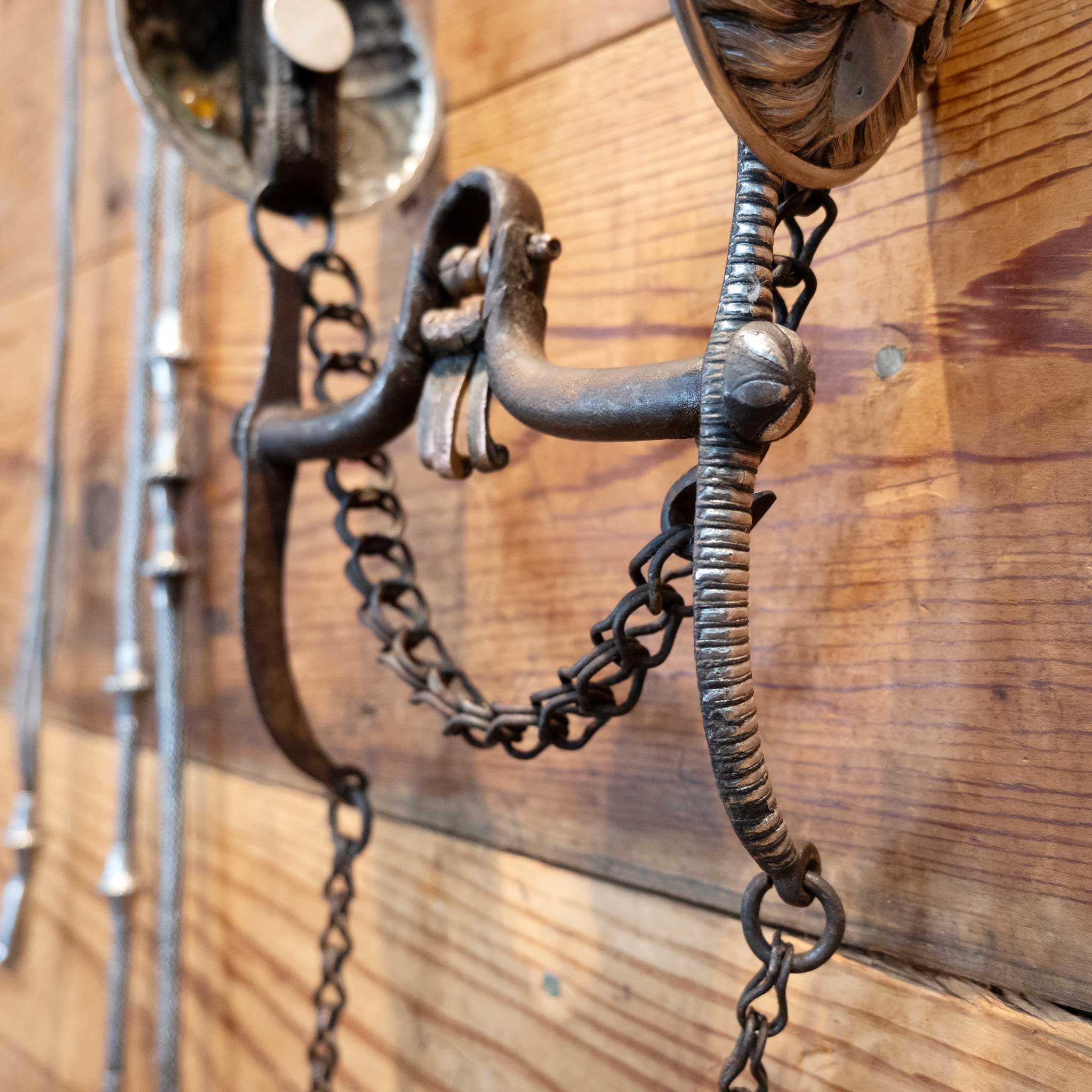 Vintage Owl Silver Bridle Rig w/Matching Reins - Image 5