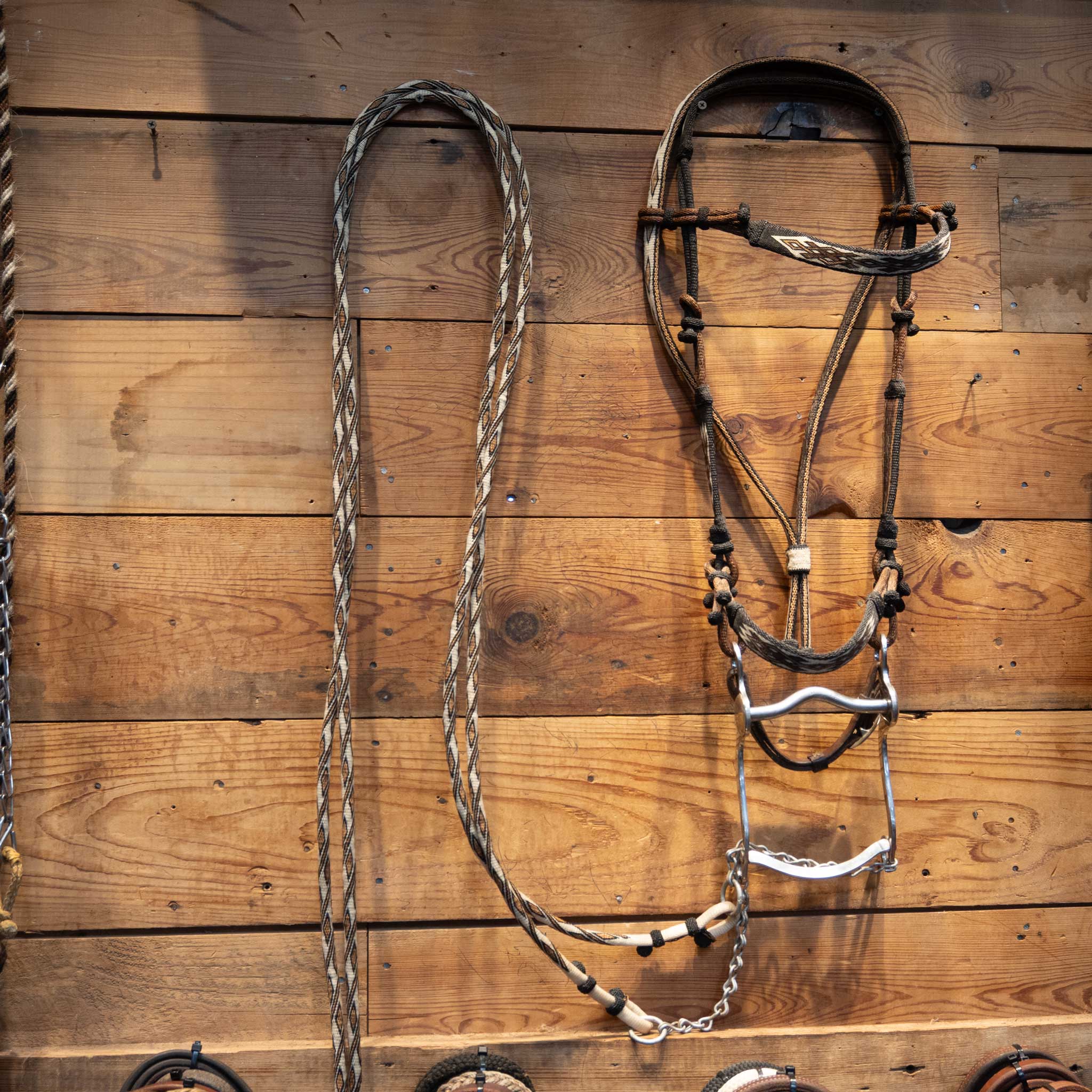 Vintage Prison Made Horse Hair Bridle Rig