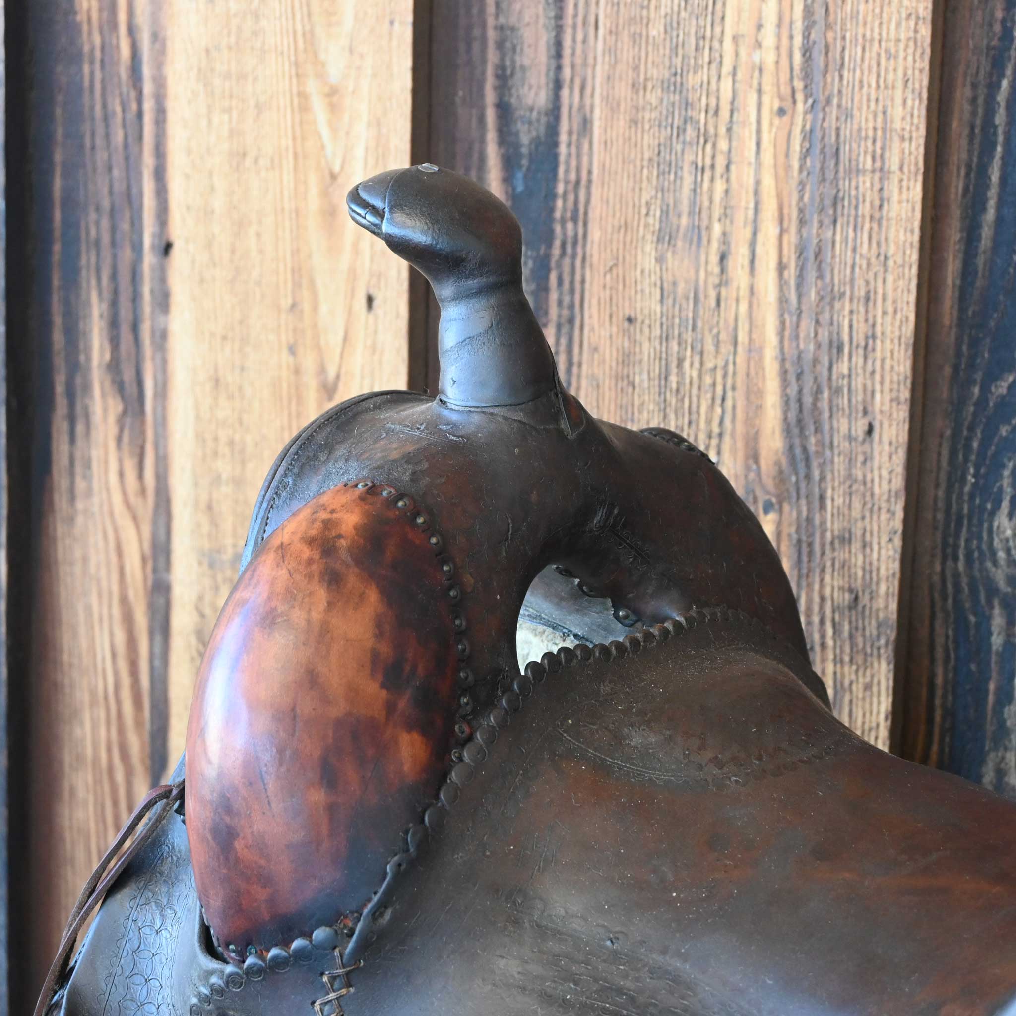 Vintage R.A Wilkerson Saddle - Image 6