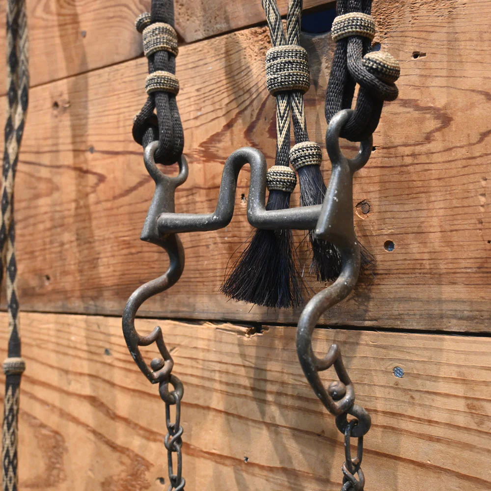 Vintage 1915 Deer Lodge Prison Made Horse Hair Bridle Rig