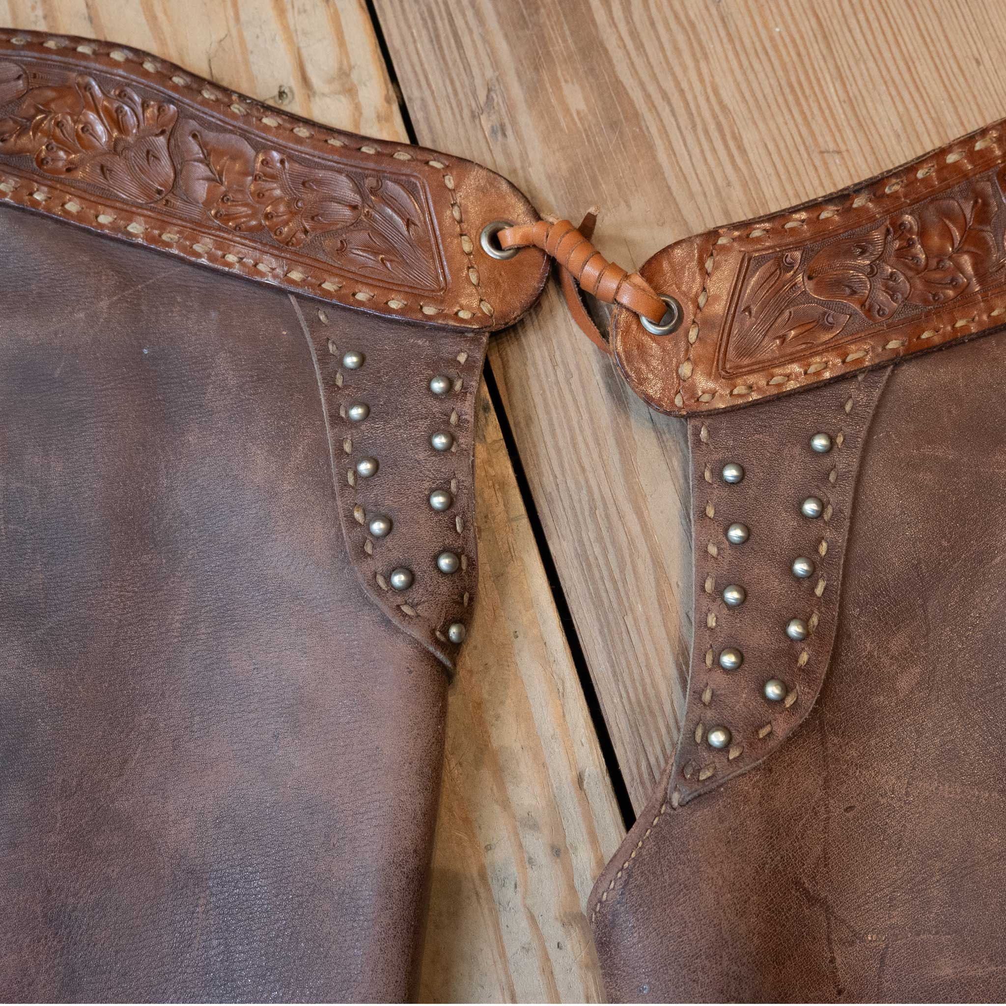 Vintage RT Frazier Batwing Chaps - Image 4