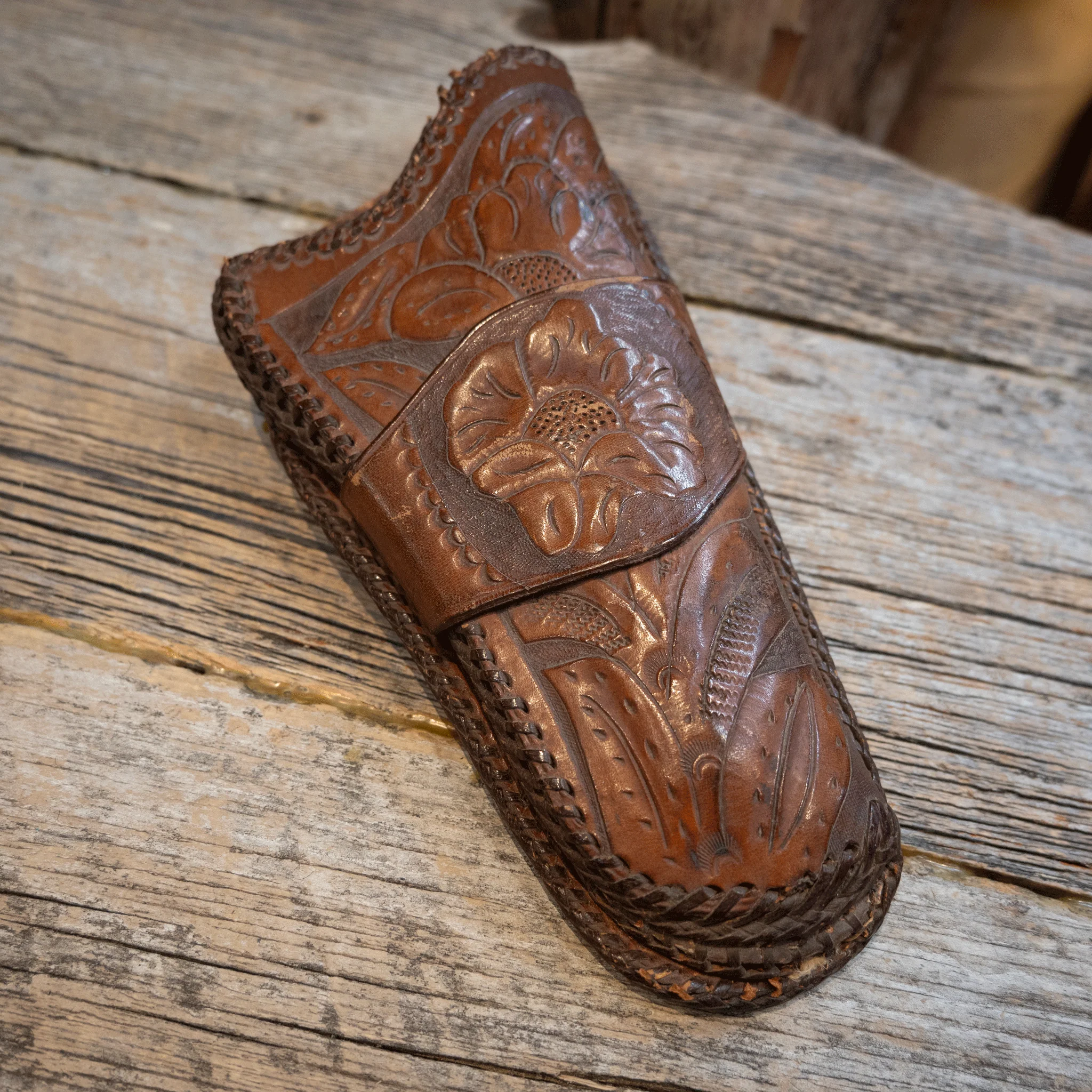 Vintage Single Action Colt Leather Holster - Image 2