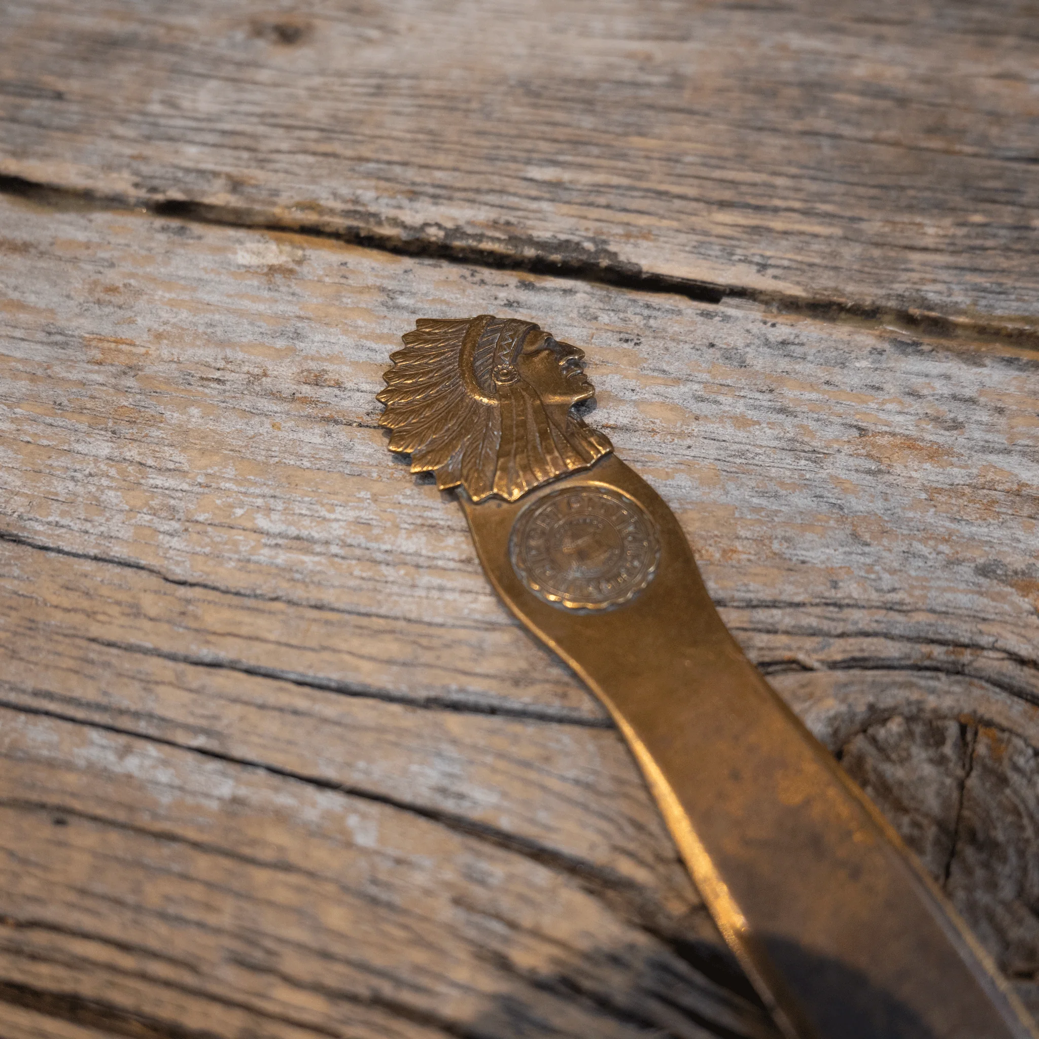 Vintage Brass Fort Pitt, PA Souvenir Letter Opener - Image 2