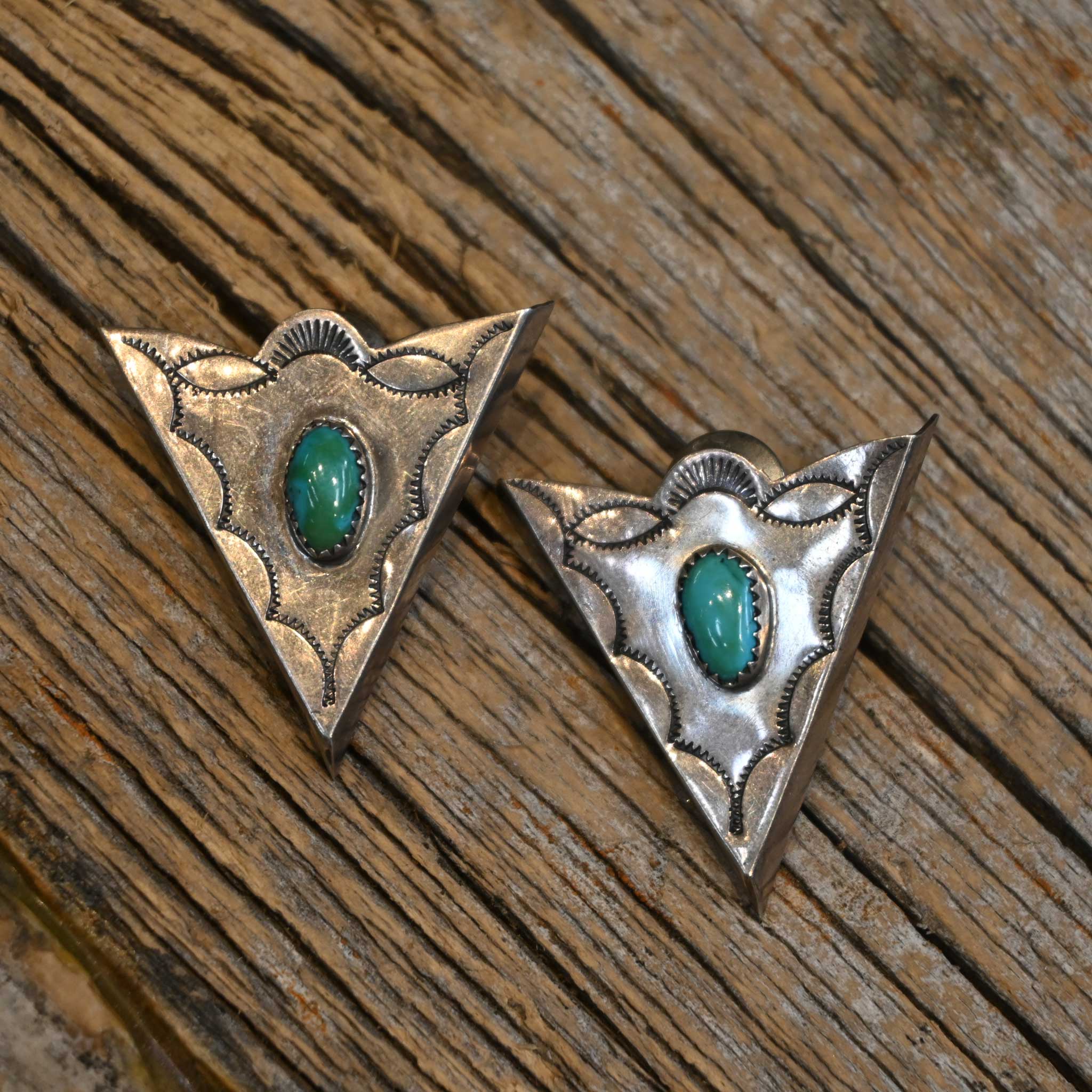 Vintage Sterling Silver Collar Cuffs