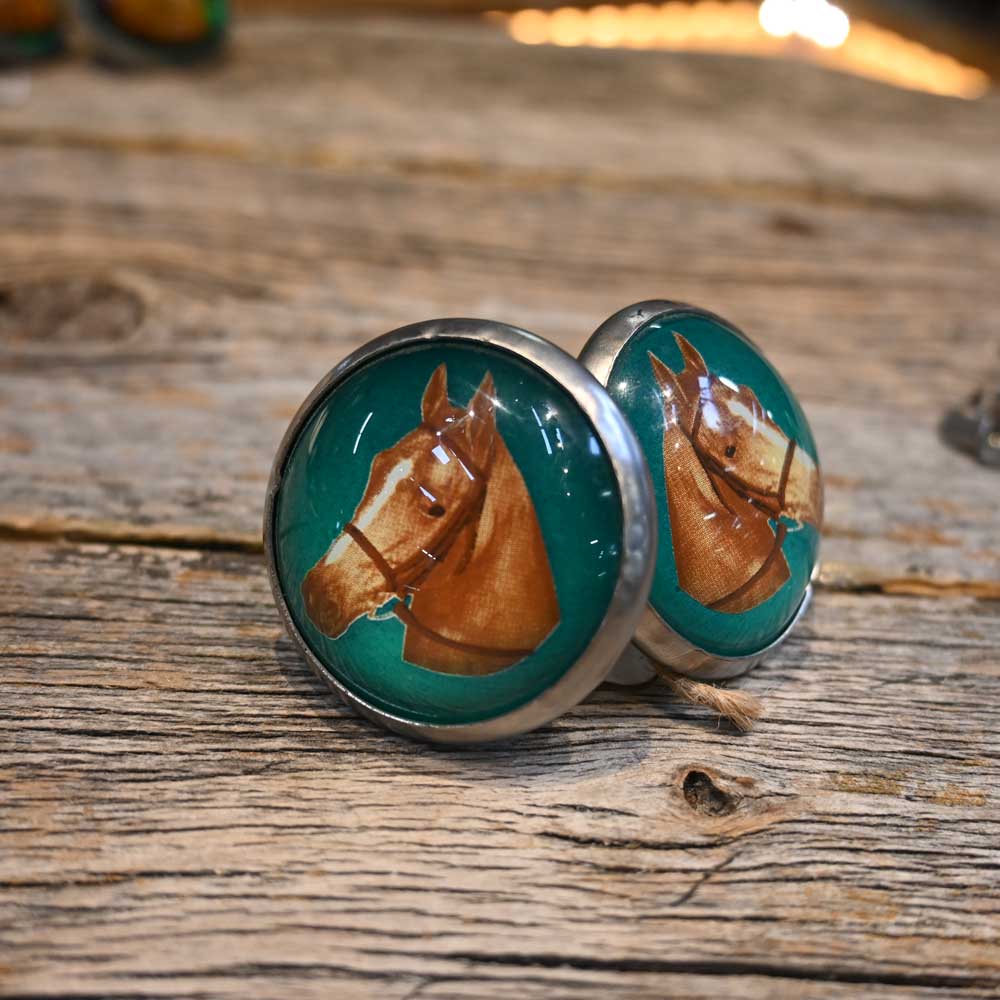 Vintage Rosettes w/Bridled Horse Heads
