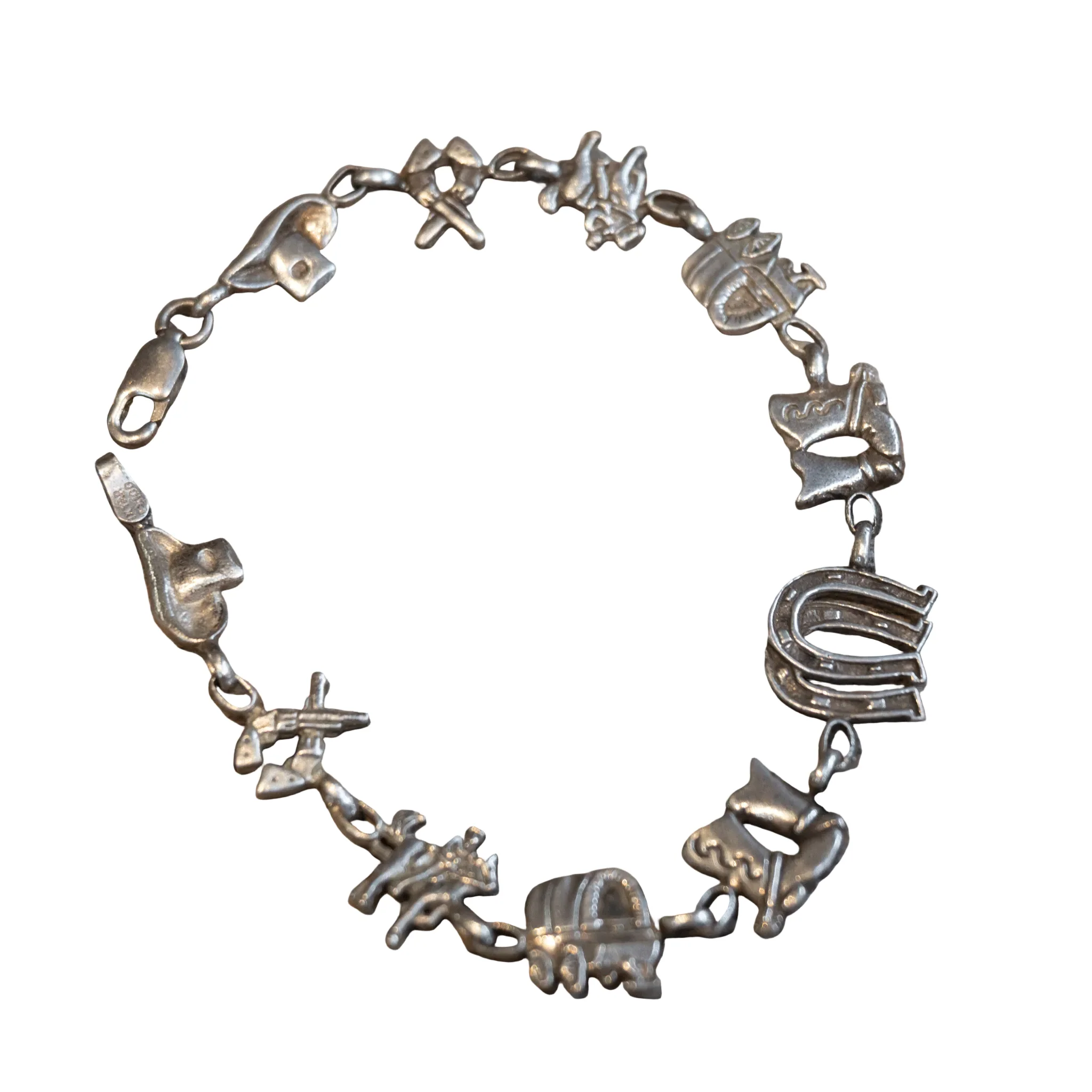 Vintage Western Charm Bracelet - Image 2