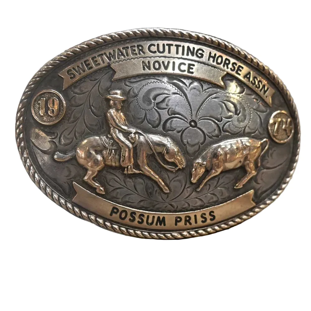 Nelson Silvia Co. 1974 Sweet Water Cutting Buckle