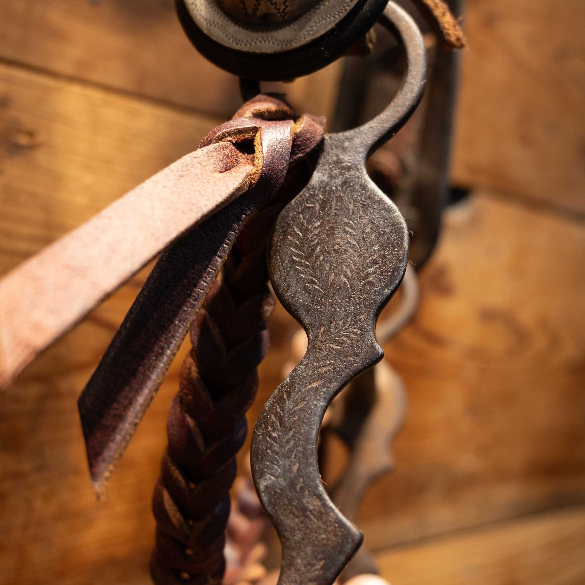 Beurman Diamond Concho Ported Bit Bridle Rig - Image 4
