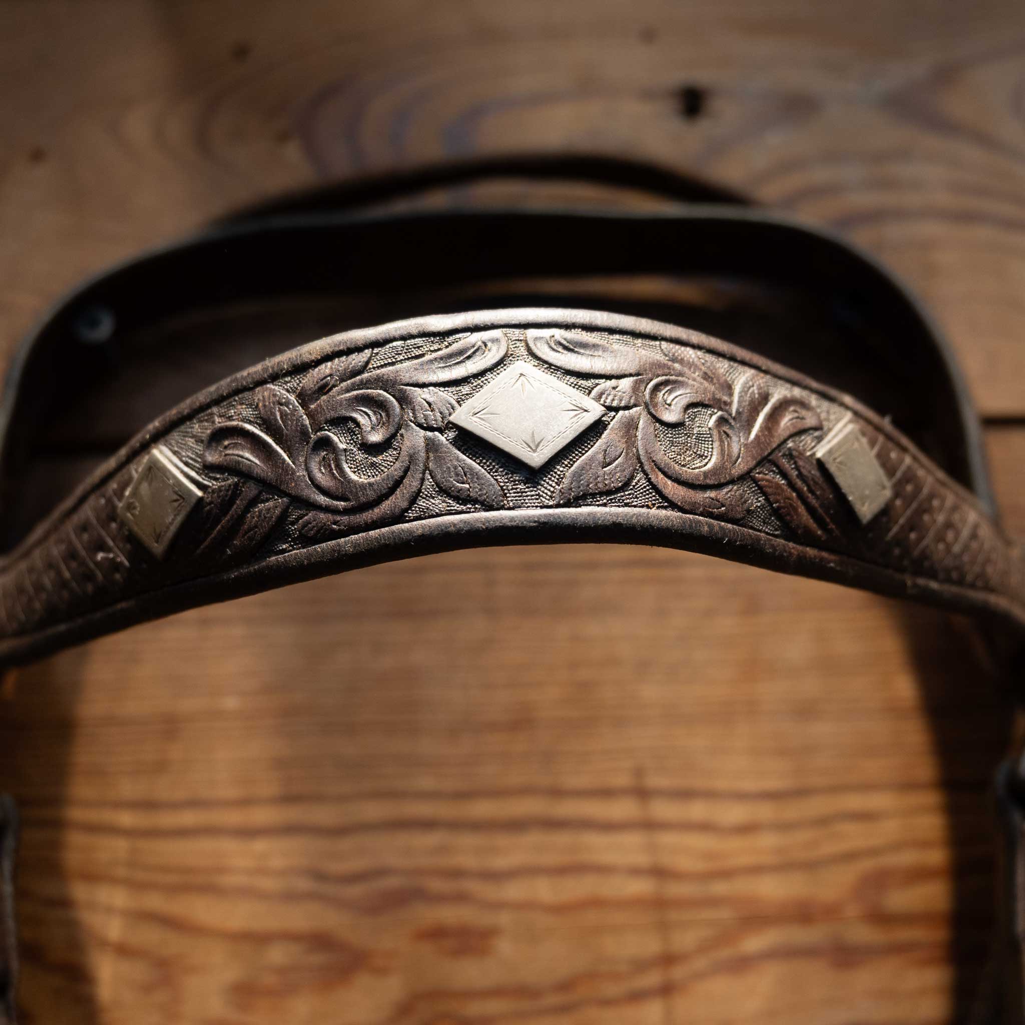 Beurman Diamond Concho Ported Bit Bridle Rig - Image 6