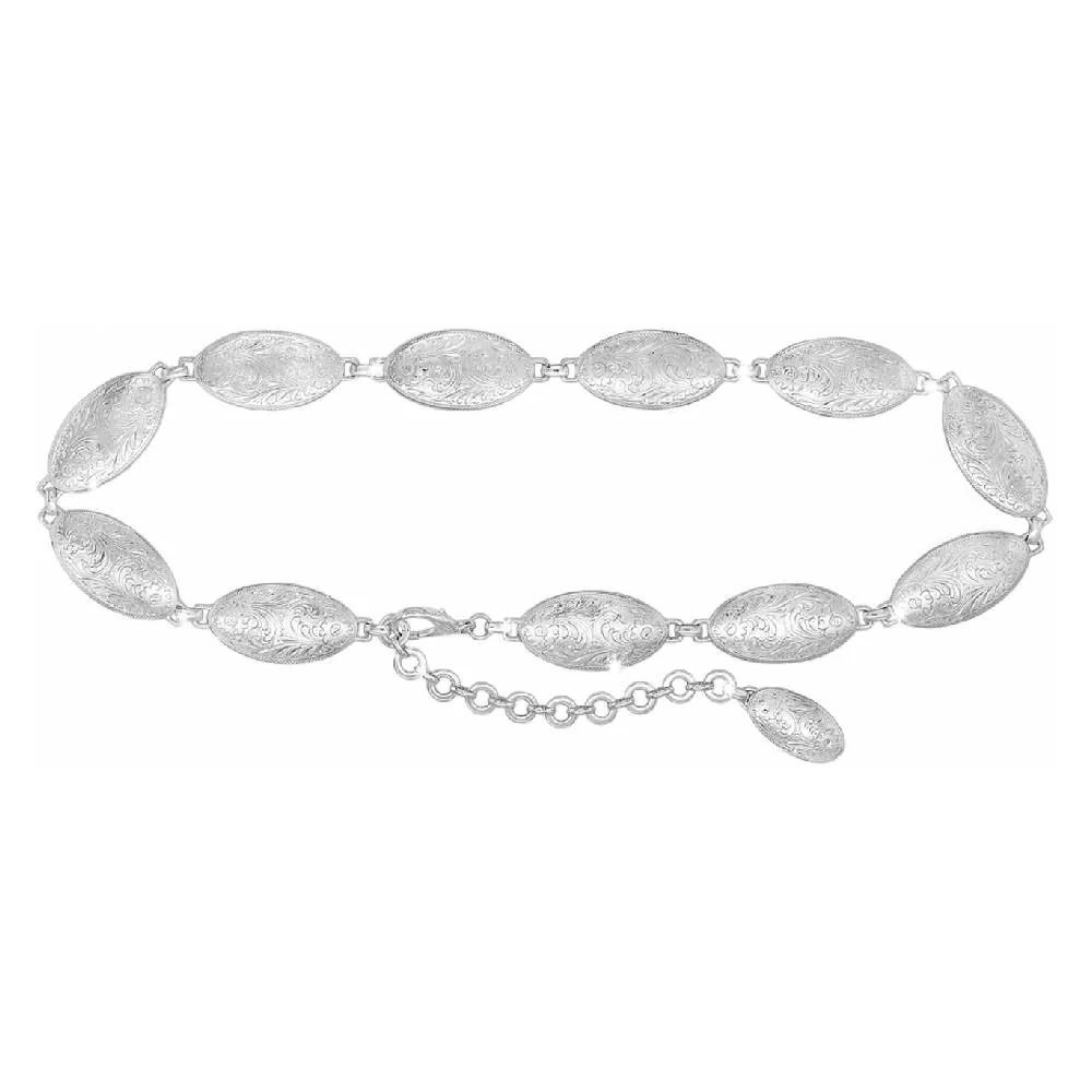 Tony Lama Women's Concho Chain Belt