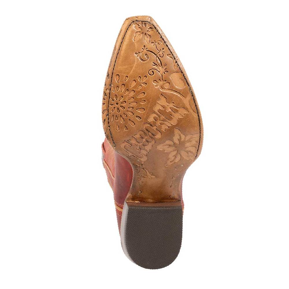 Caborca Silver Amazonas Coral Rojo Boot - Image 5