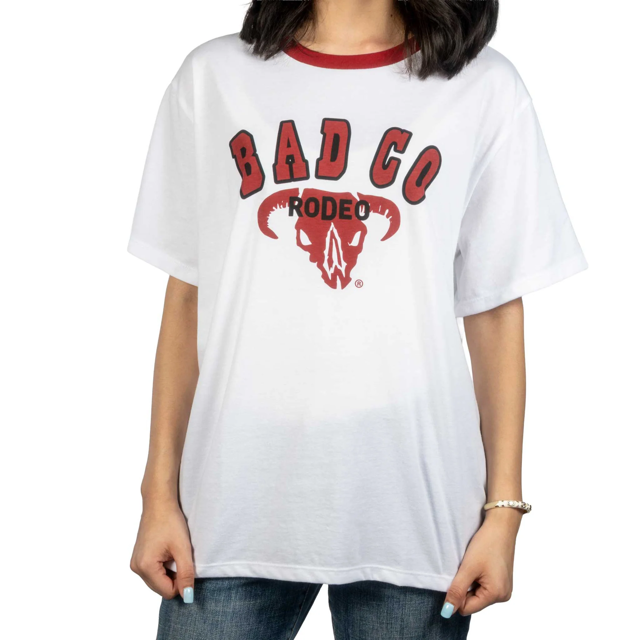 Hooey Women's Bad Company White Tee
