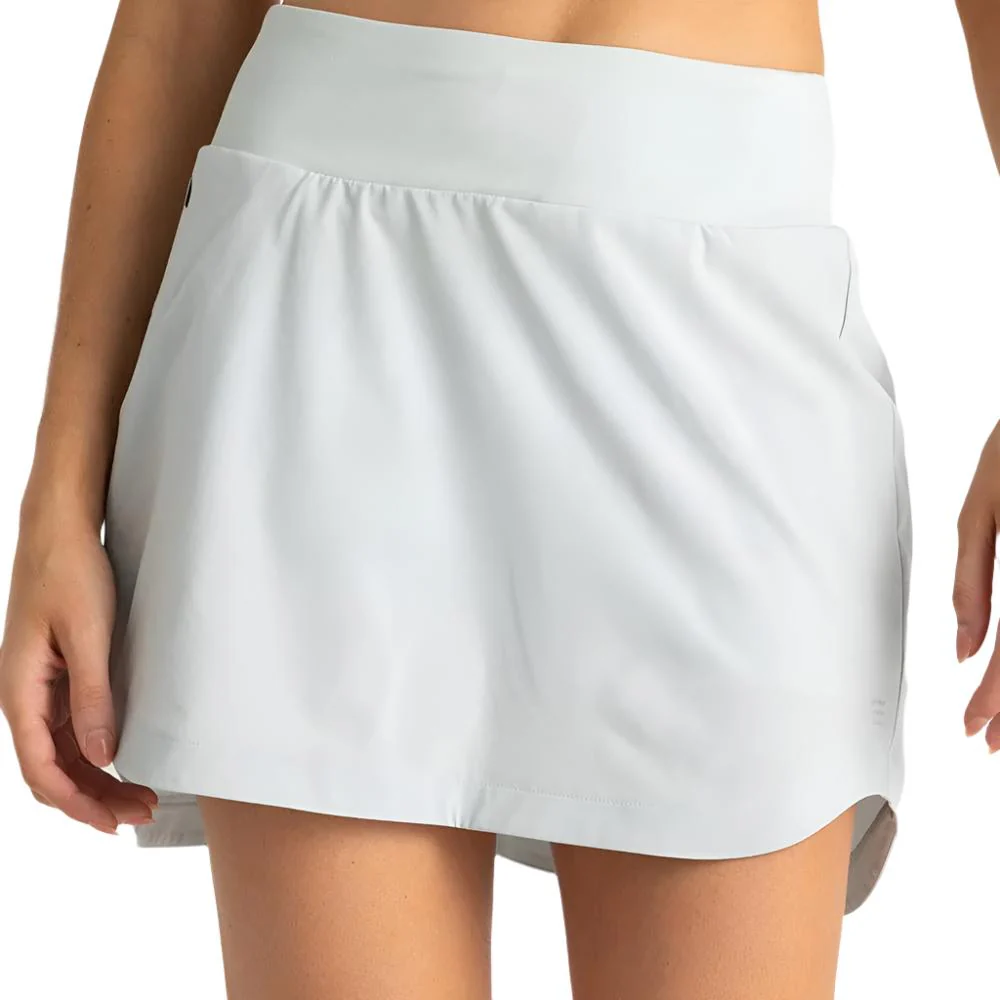 Free Fly Women's Bamboo-Lined Active Breeze Skort - Sky Gray - FINAL SALE