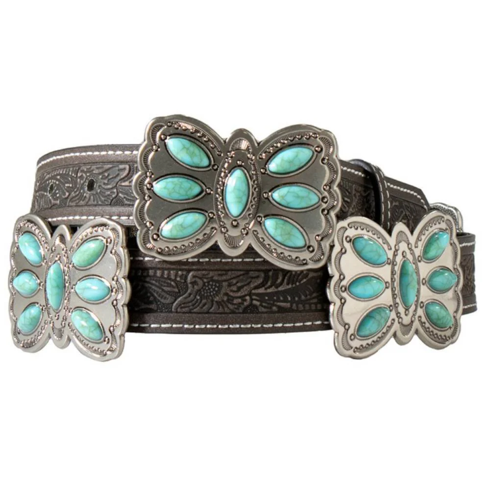 Women's Butterfly Concho Belt - FINAL SALE