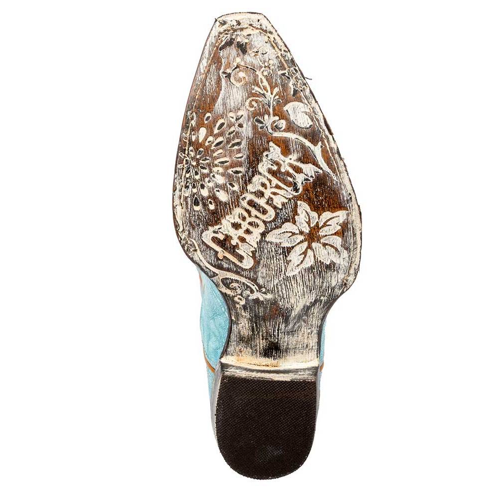 Caborca Turquesa Rustico Boot - Image 4