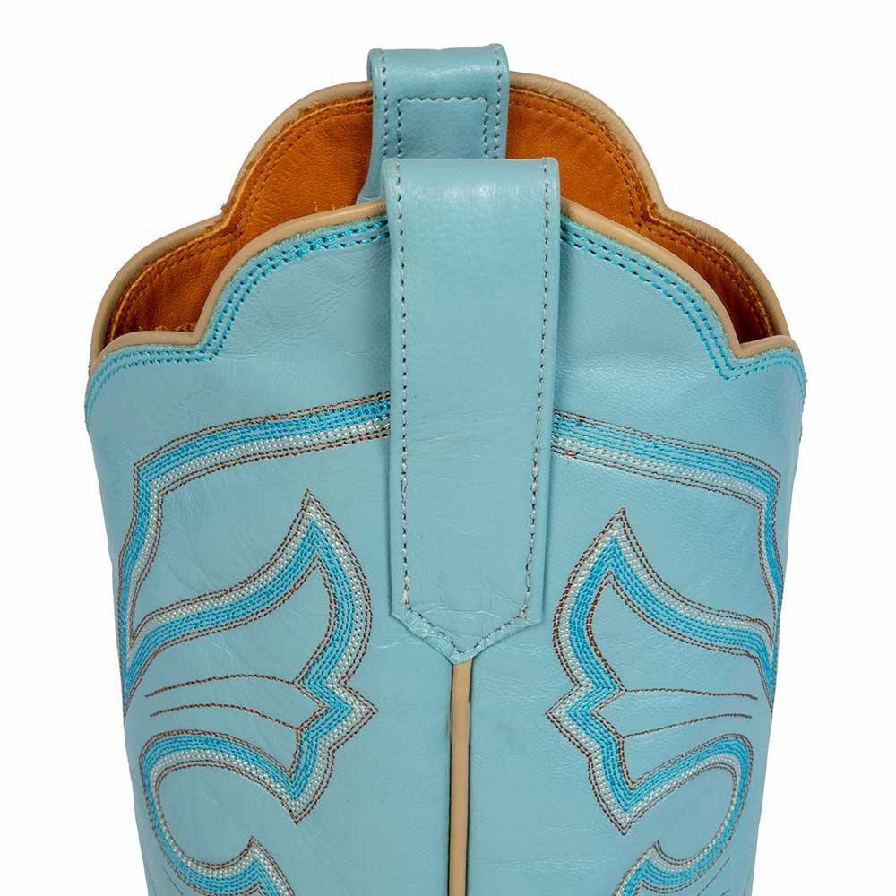 Rios of Mercedes Women's June Blue Kidskin Boot - Image 5