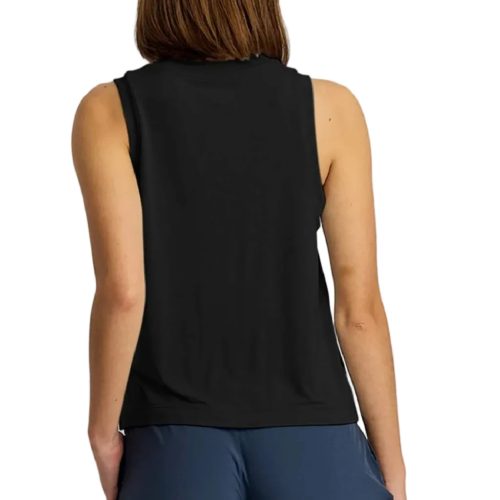 Free Fly Women's Elevate Lightweight Tank - Black - Image 2