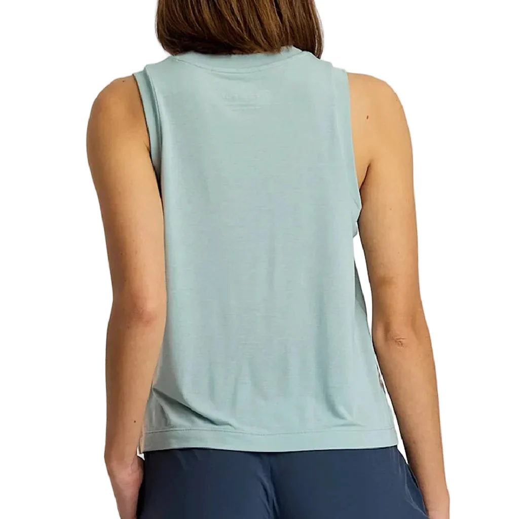 Free Fly Women's Elevate Lightweight Ocean Mist Tank - Image 2