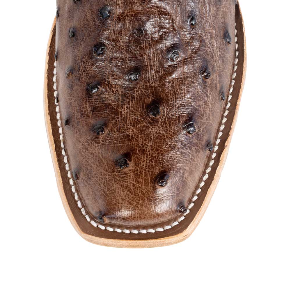 Macie Bean Kango Tobacco Full Quill Ostrich Boot - Image 2