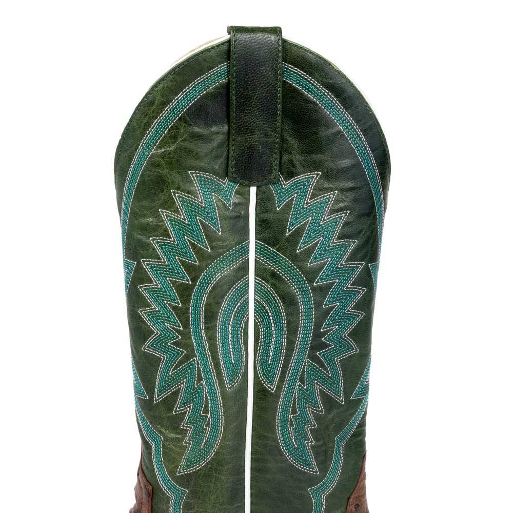 Macie Bean Kango Tobacco Full Quill Ostrich Boot - Image 3