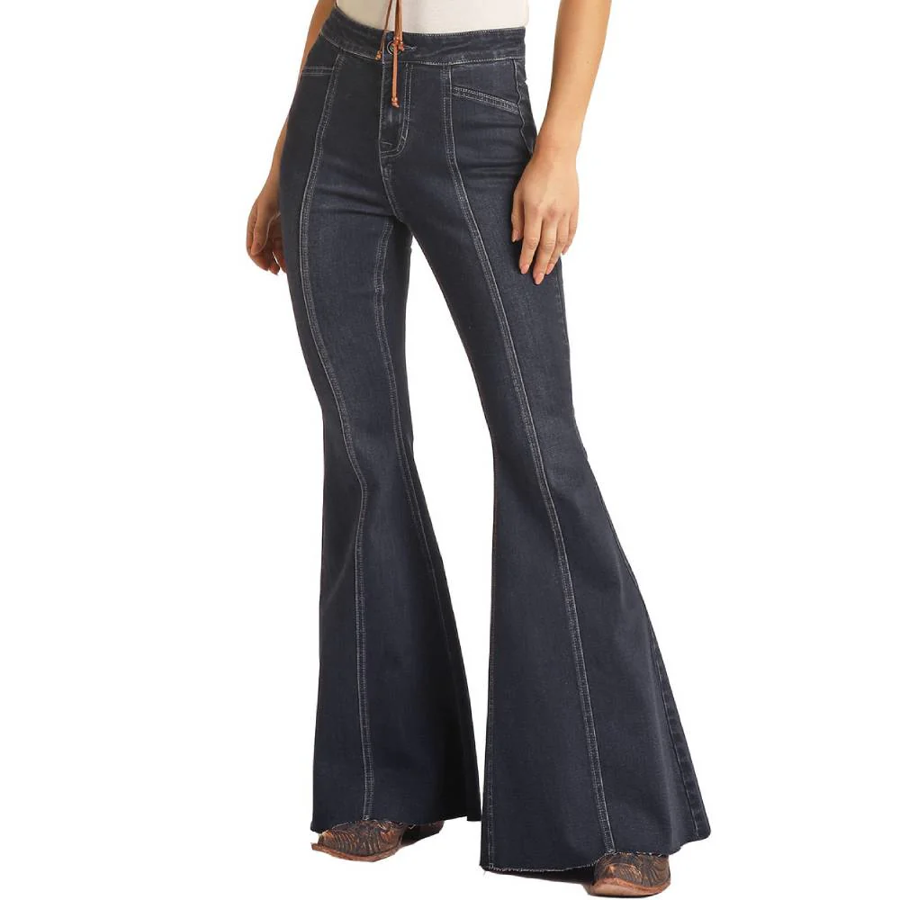 *Rock & Roll Denim Women's Front Seam Bargain Bell Jean- FINAL SALE
