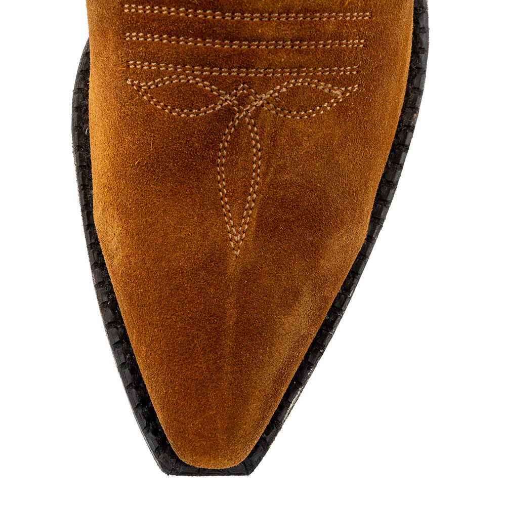 Caborca Women's  Gamuza Western Boot - Image 5