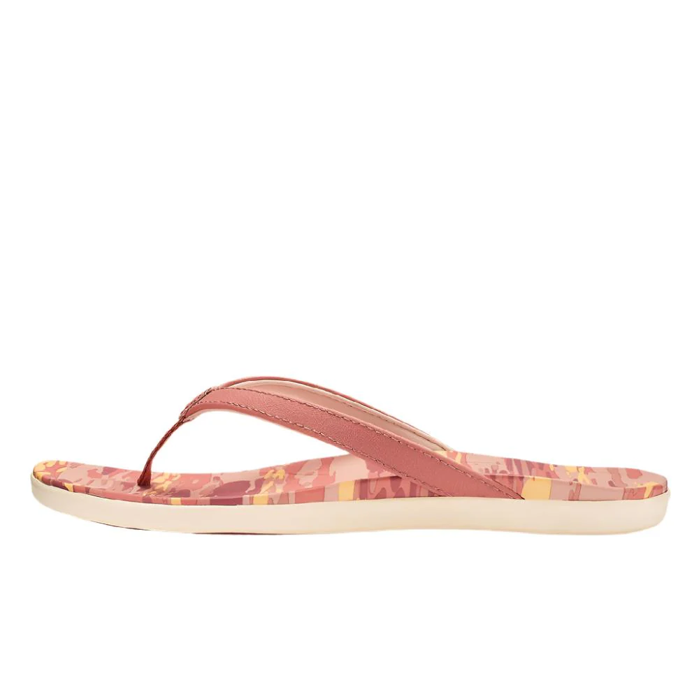 Olukai Women's HoāÅpio Hau Wai Camo Sandal