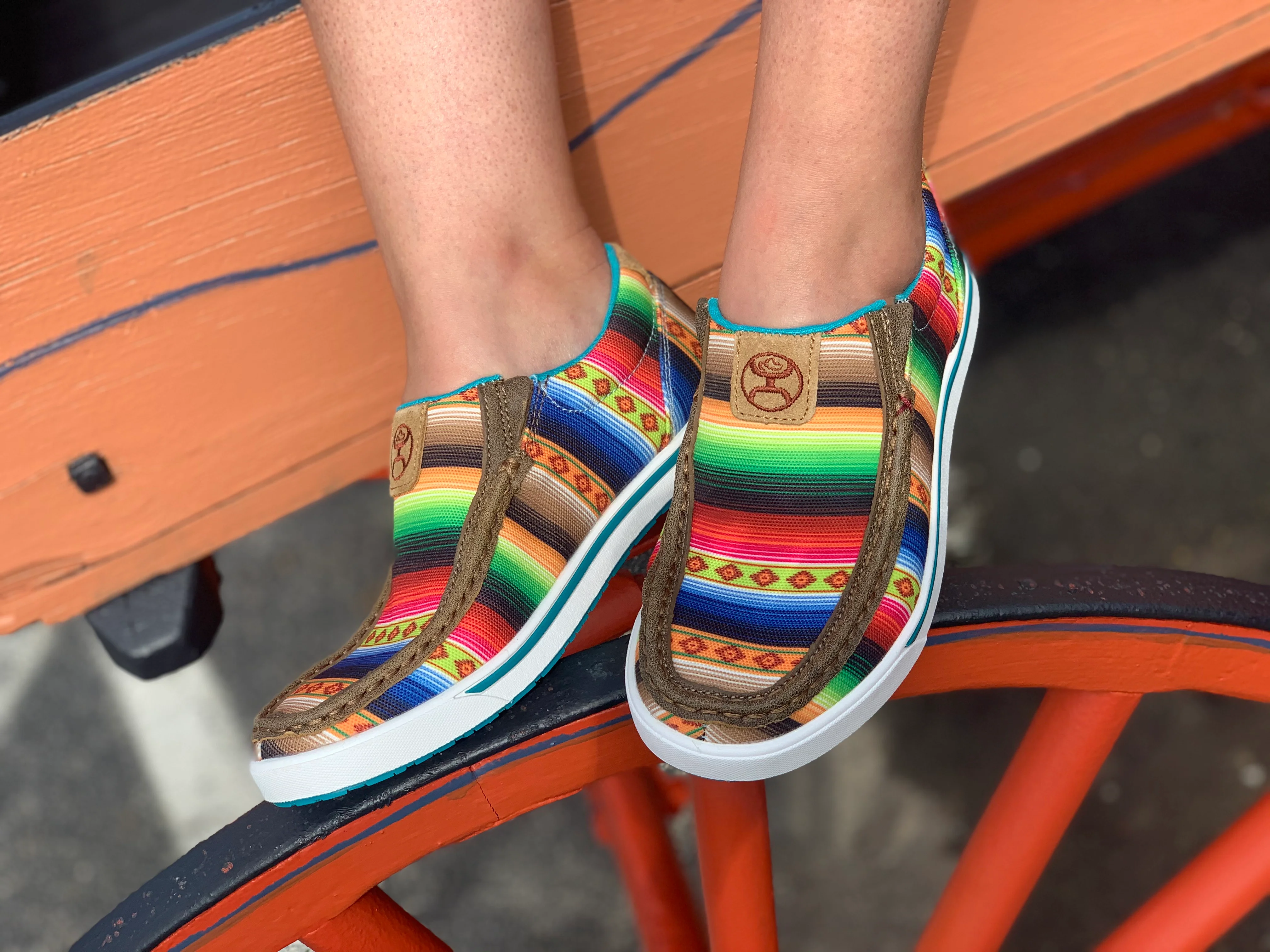 Twisted X Women’s Hooey Sunset Serape Slip On - FINAL SALE - Image 2