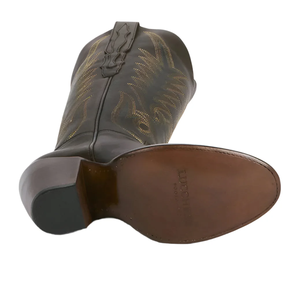 Lucchese Jasmine Boot - Chocolate - Image 2