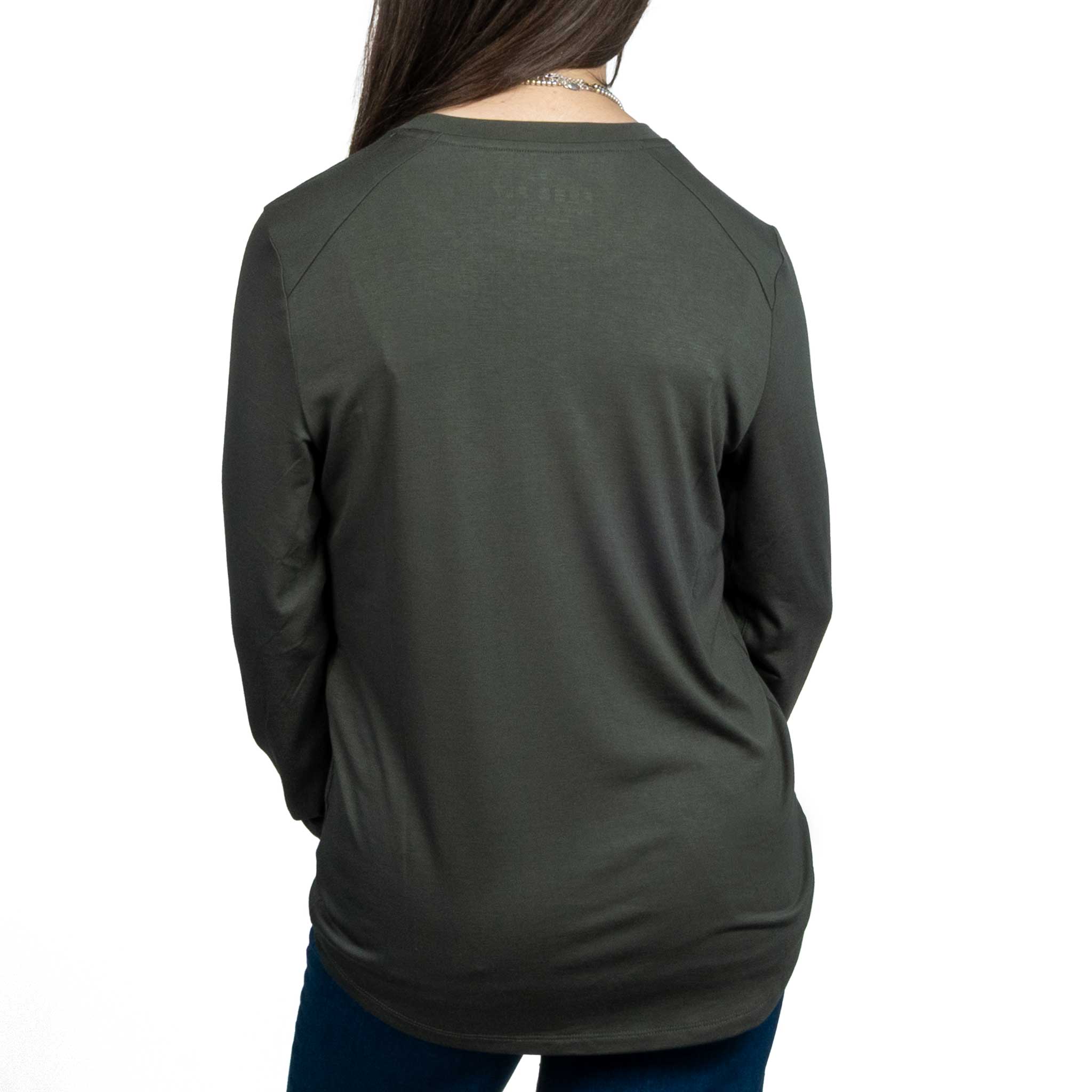 Free Fly Women's Bamboo Shade II Top - Dark Forest - Image 2