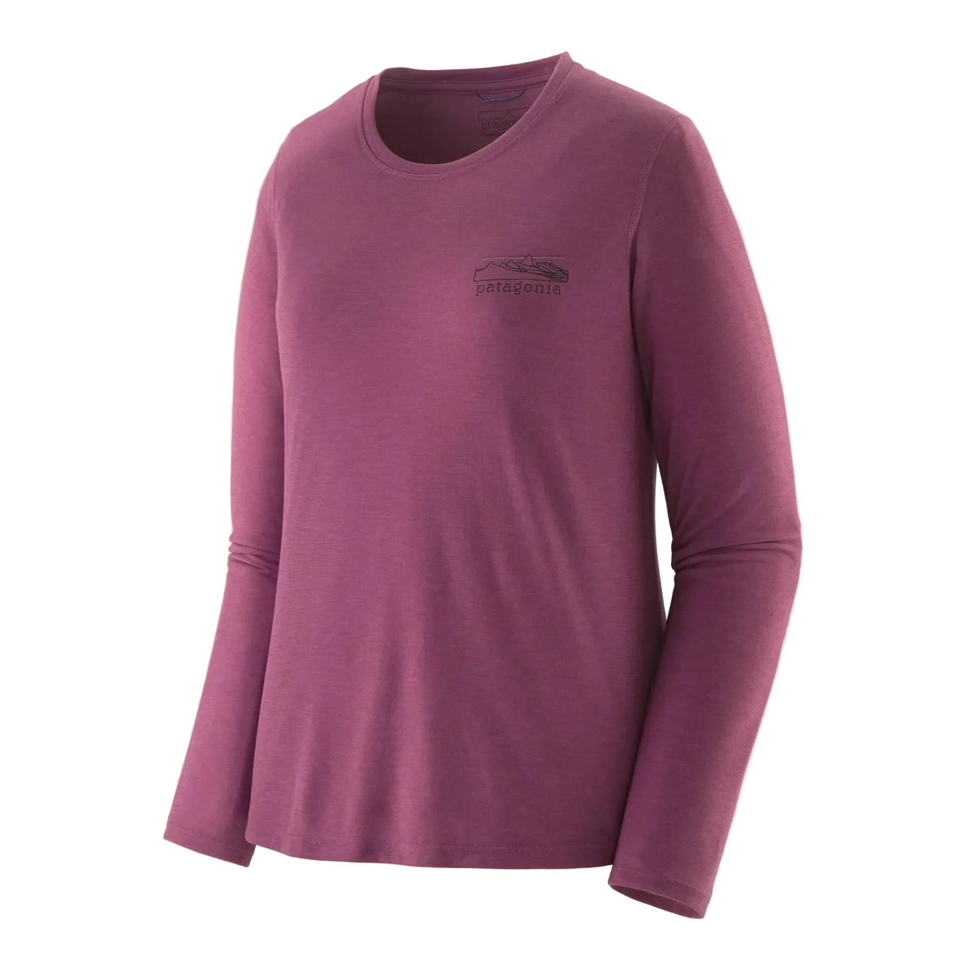 Patagonia Women's Capilene Cool Trail Stratapeaks Shirt- Faded Magenta
