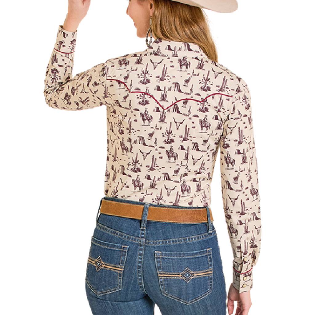 Panhandle Slim Women's Conversational Snap Shirt - Image 2