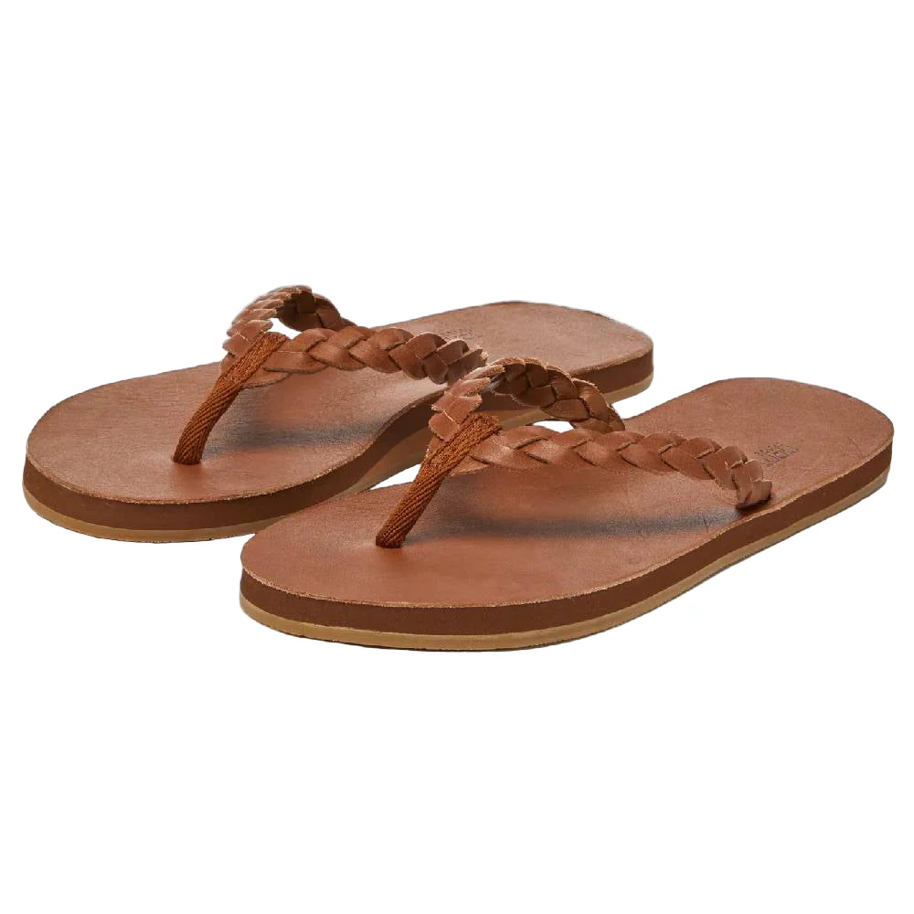 Hari Mari Women's Meadows Flip Flop - Braided Cinnamon