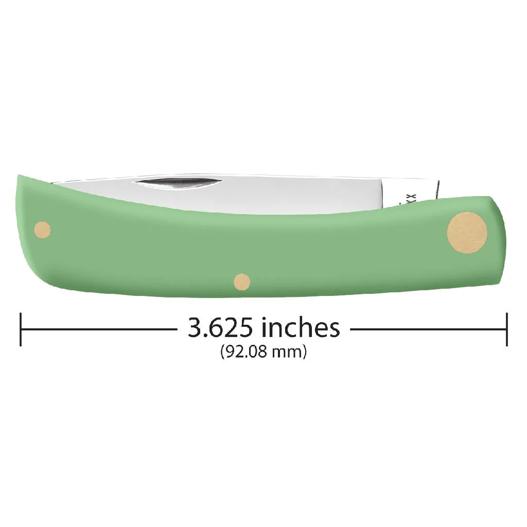 Case Mint Green Synthetic Smooth Sod Buster Jr - Image 2
