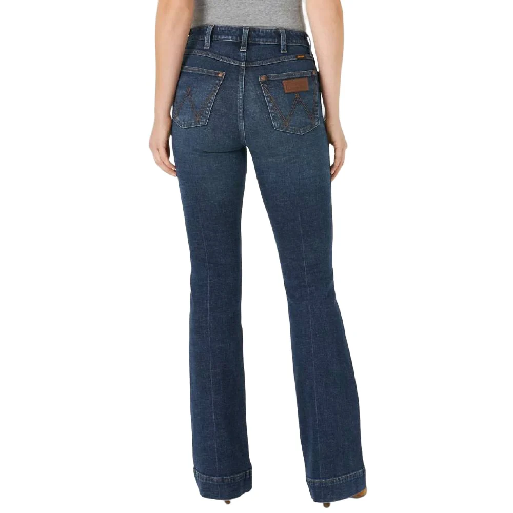 Wrangler Women's Retro Bailey High Rise Trouser Jean