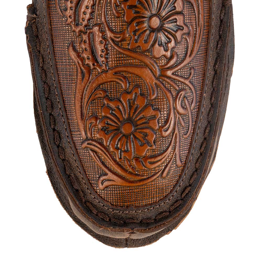 Twisted X Women's Slip On Tooled Loafer - Image 2