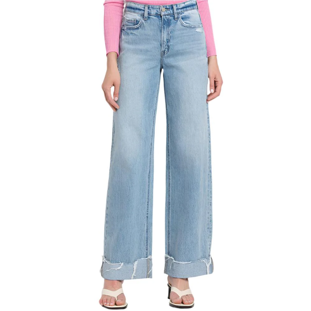 High Rise Cuffed Baggy Jean - Image 2