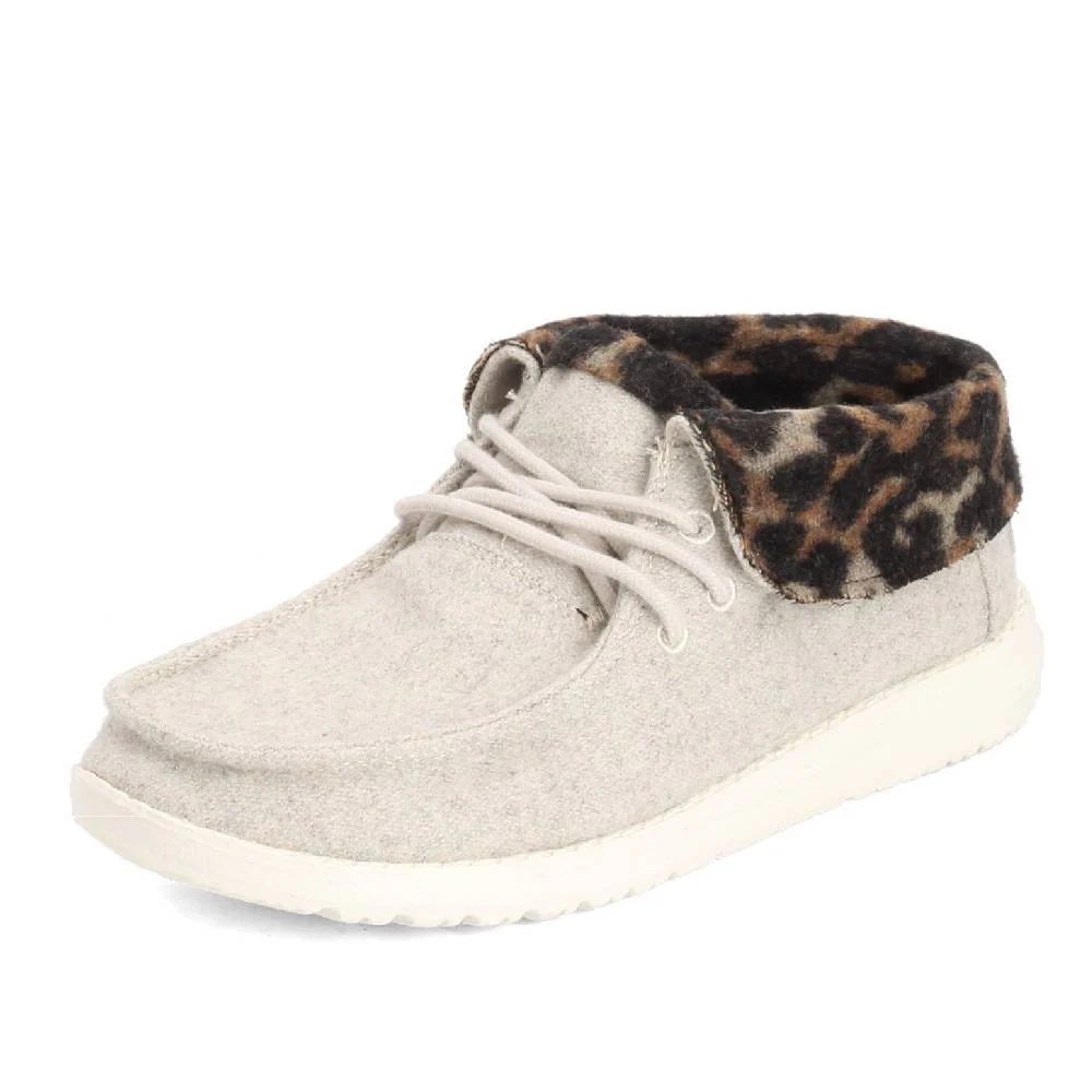 Hey Dude Britt - Cream Cheetah - FINAL SALE