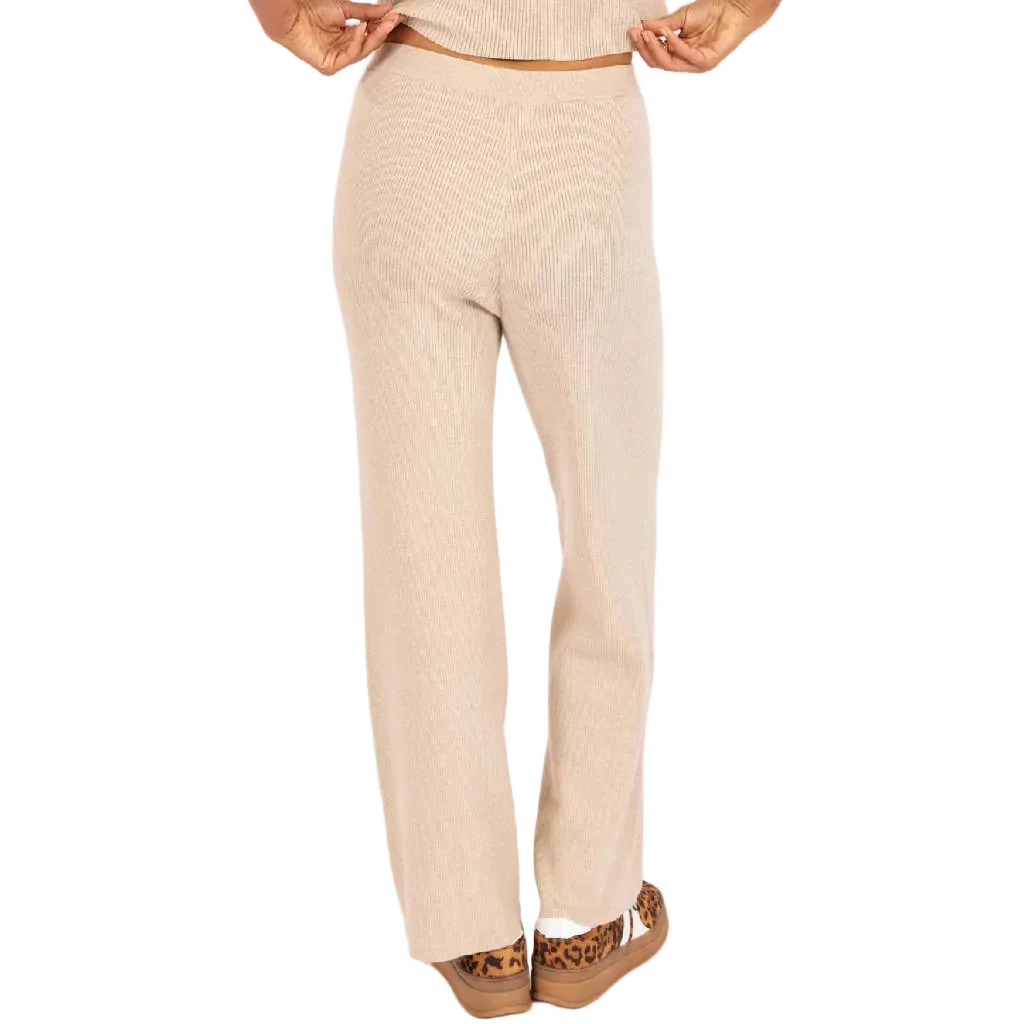 Sage The Label Beige Wake Up Knit Pants - Image 2