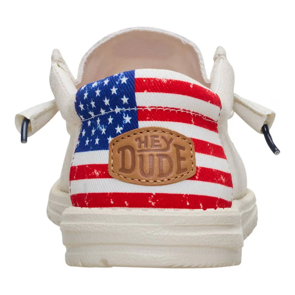 Hey Dude Wally Americana II - Bone/White - Image 2