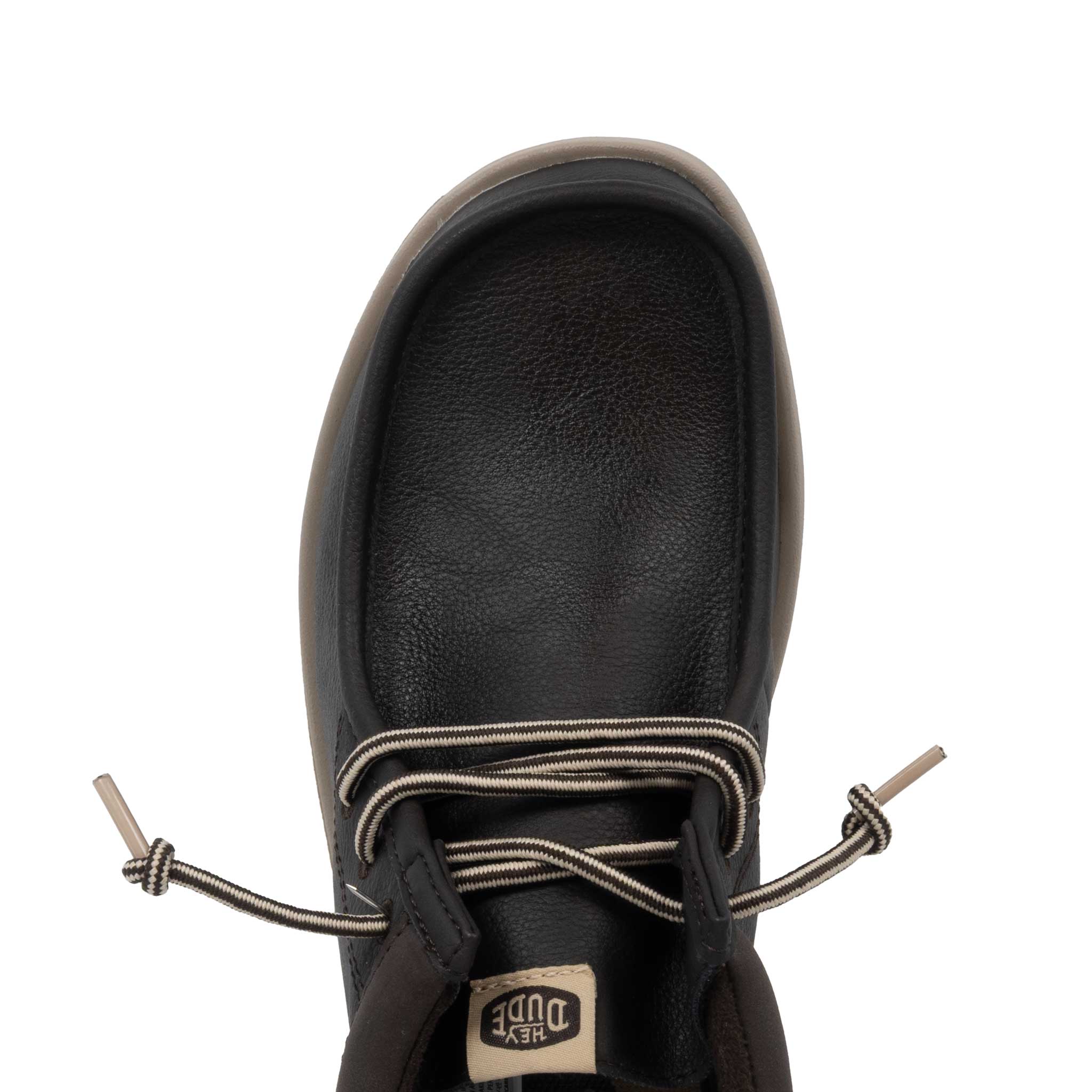 Hey Dude Wally Mid Grip Classic - Mole Brown - Image 3