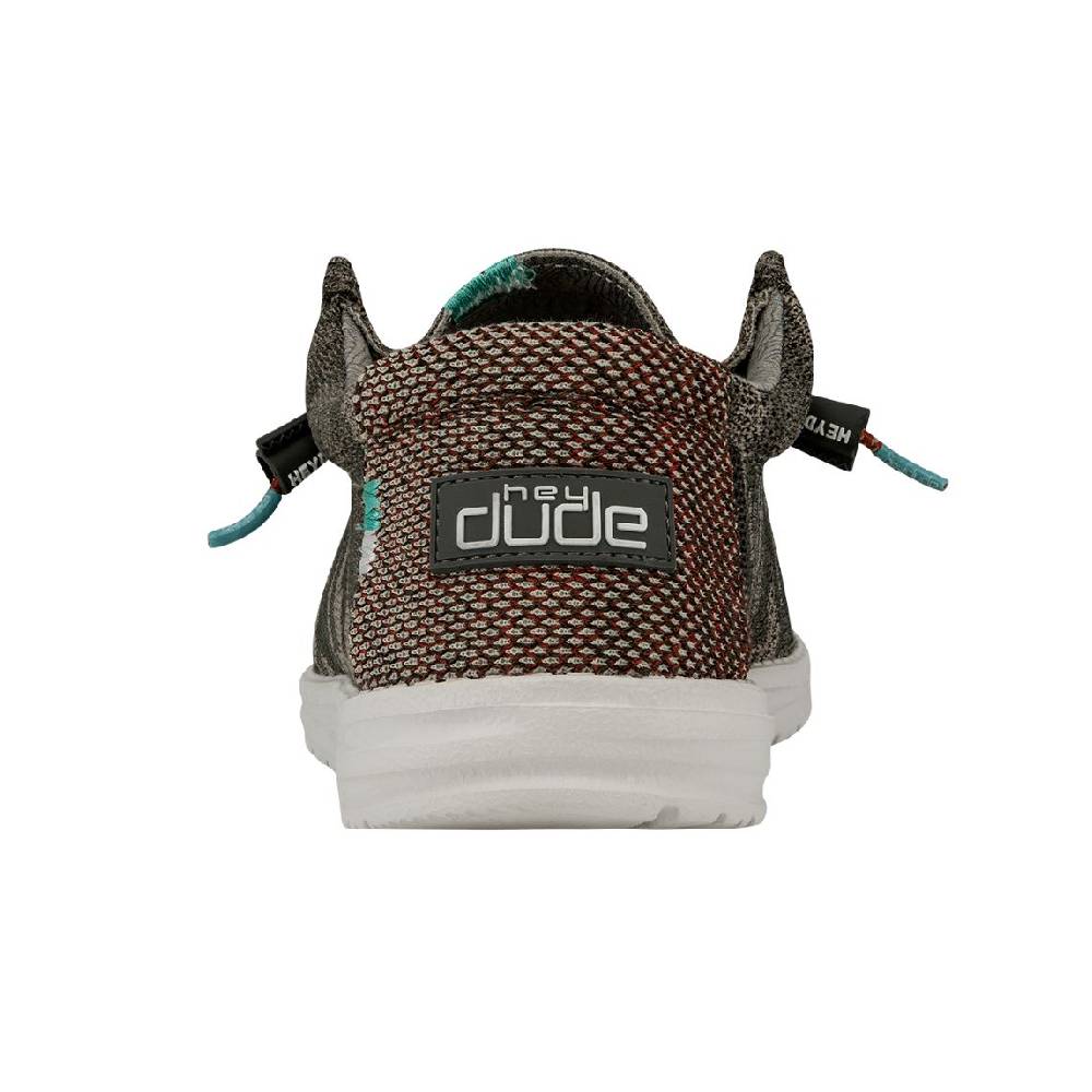 Hey Dude Wally Sox - Camo Olivine - Image 3