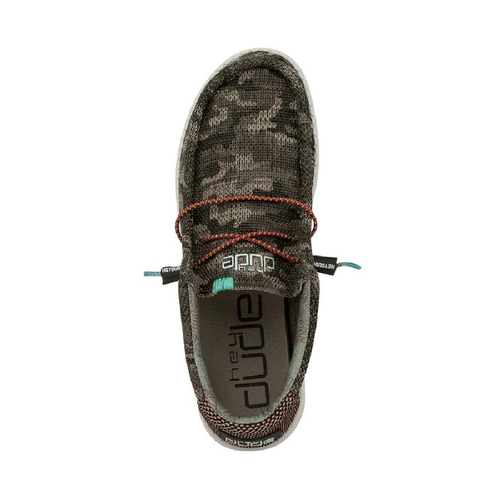 Hey Dude Wally Sox - Camo Olivine - Image 4