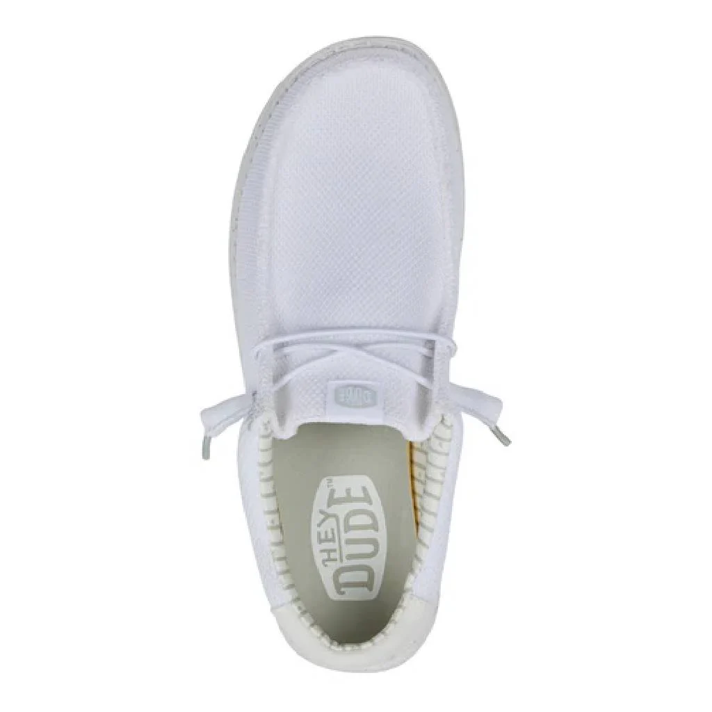 Hey Dude Wally Stretch Sox - White - Image 2