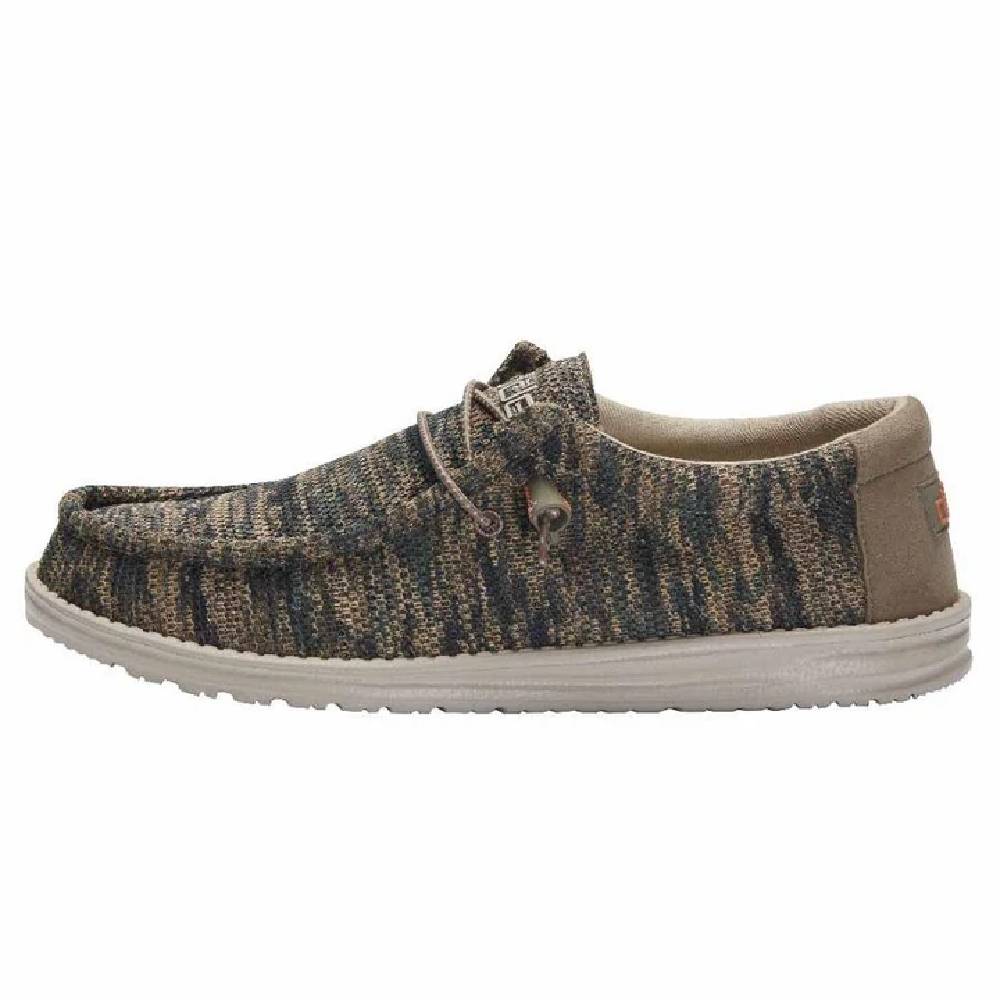 Hey Dude Wally Sox - Woodland Camo